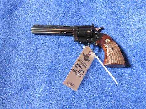 Lot 57m Colt Diamond Back 22 Revolver Vanderbrink Auctions