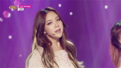【tvpp】minah Girl S Day I Am A Woman Too 민아 걸스데이 나도 여자예요 Show Music Core Live Youtube