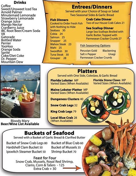 Seafood Atlantic Restaurant And Seafood Market Cape Canaveral Florida