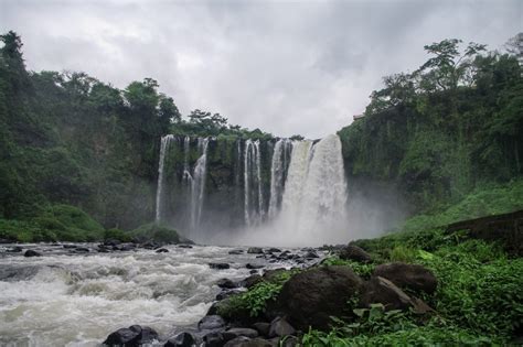 Magnífica Cascada El Salto De Eyipantla Veracruz Rincones De México