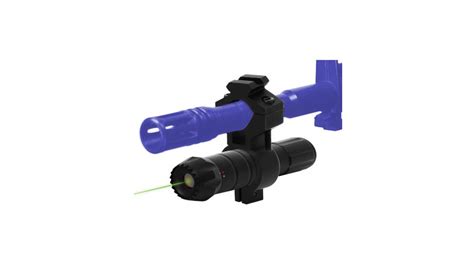 Ncstar Red And Green Laser Sight With Universal Rifle Barrel Mount And