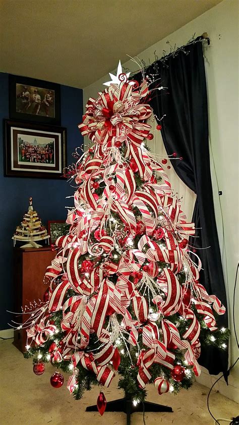 Christmas Tree~ Candy Cane Christmas Tree Christmas Trees Candy