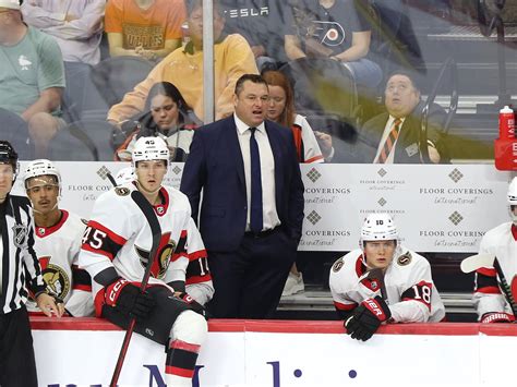 Ottawa Senators Fire Head Coach Dj Smith And Make Coaching Shake Up What Fans Can Expect