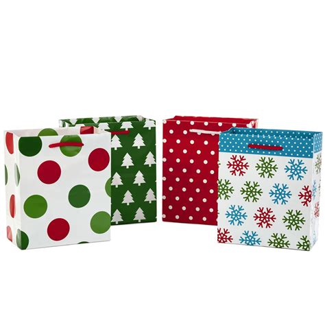 Today's walmart photo top offers Image Arts Small Christmas Gift Bags, Pack of 4 | Walmart ...