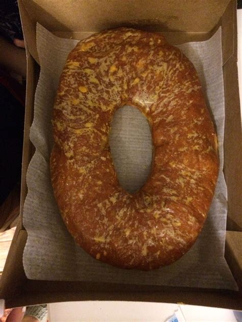 Worlds Largest Donut In Round Rock Tx Food Favorite Bagel
