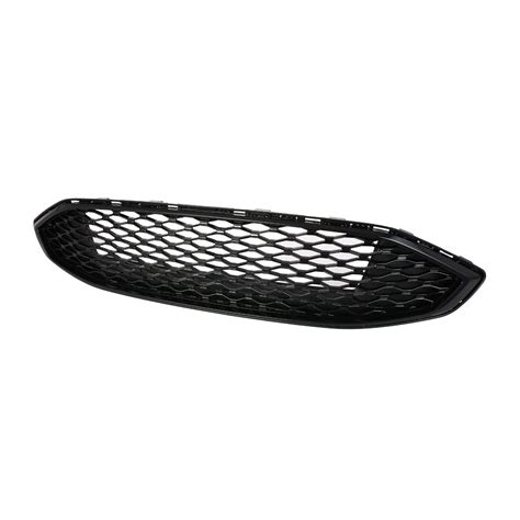 For Ford Fusion 2017 2018 Front Honeycomb Grille Gloss Black Upper