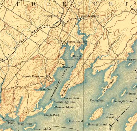 All Old Maine Usgs Topos