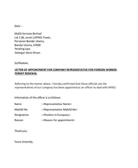 Iso 9001 Management Representative Appointment Letter