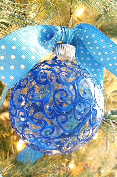 Elegant Swirl Ornaments Diy Christmas Ornaments Homemade Christmas