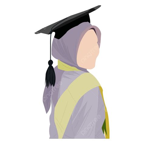 Graduation Woman Wearing A Toga Graduation Toga Certificate Png And