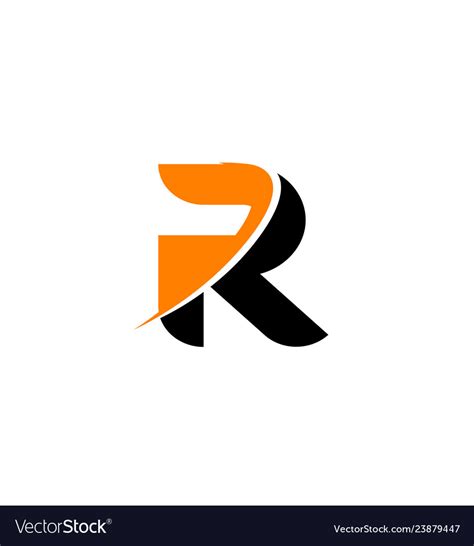 Letter R Logo Icon Royalty Free Vector Image Vectorstock