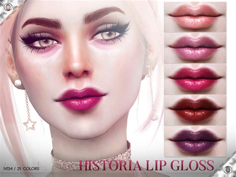 Historia Lip Gloss N134 By Pralinesims At Tsr Sims 4 Updates