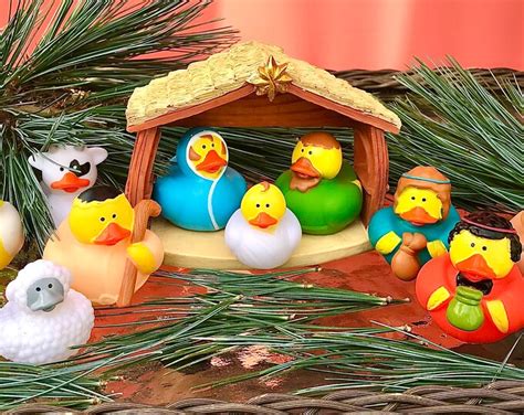 Nativity Rubber Ducks Etsy