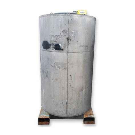 Used 475 Gallon Tote Products Stainless Steel Portable Tank For Sale