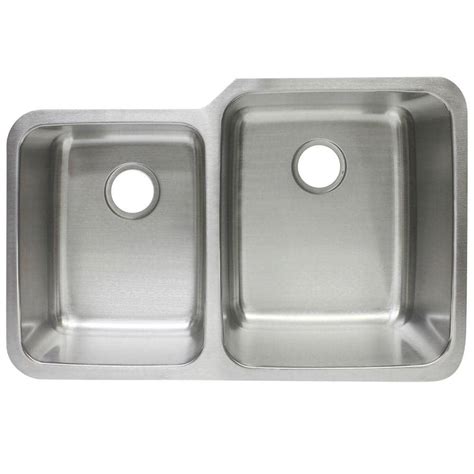 Franke Undermount Stainless Steel 21x32x810 0 Hole Double Basin