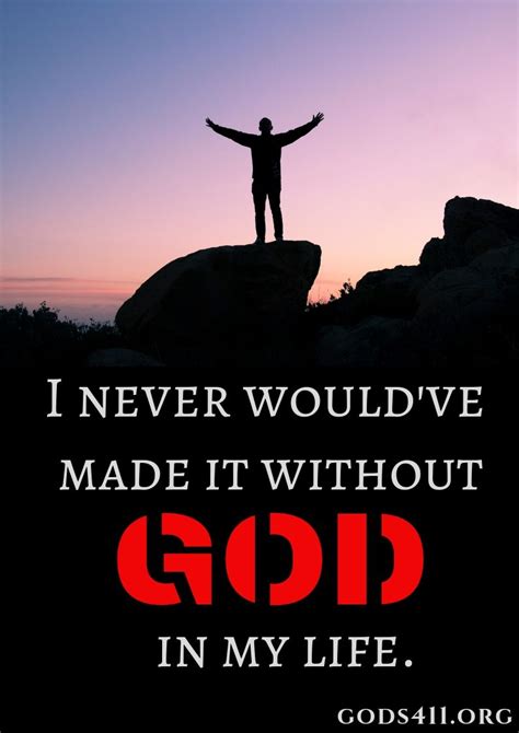 Have God In My Life Christian Quotes Christian Lifestyle Life