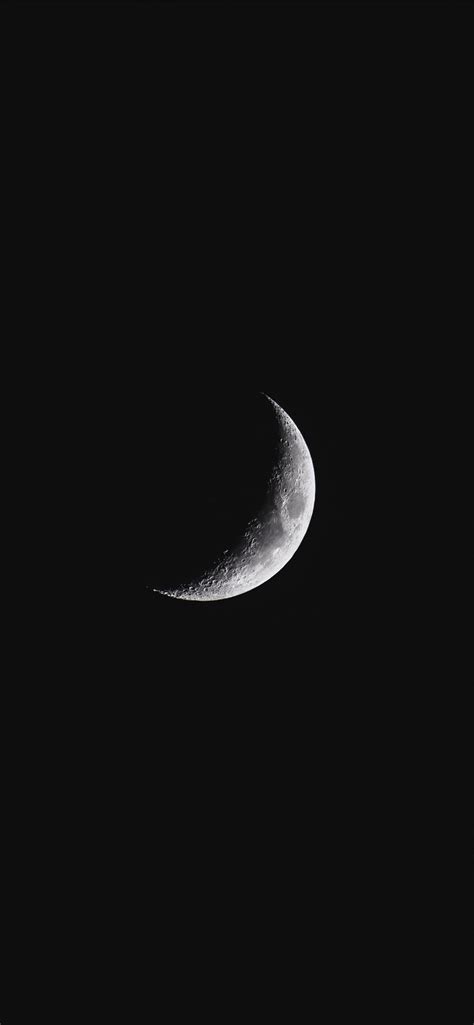 Closeup Photography Of Crescent Moon Iphone 11 Wallpapers Free Download