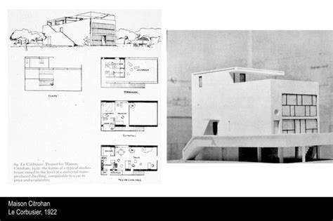 Le corbusier designed the maison citrohan to be versatile, which explains why his designs. Maison Citrohan, Le Corbusier 1922. | Le corbusier ...