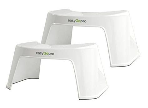 Easygopro 75 Most Compact Ergonomic Toilet Stool For Better Bowel