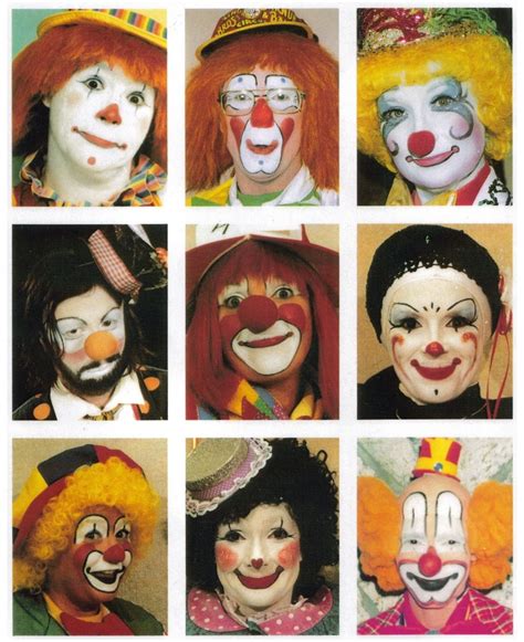 Clown Faces Clownfaces 4 Clowning Pinterest Clown Faces