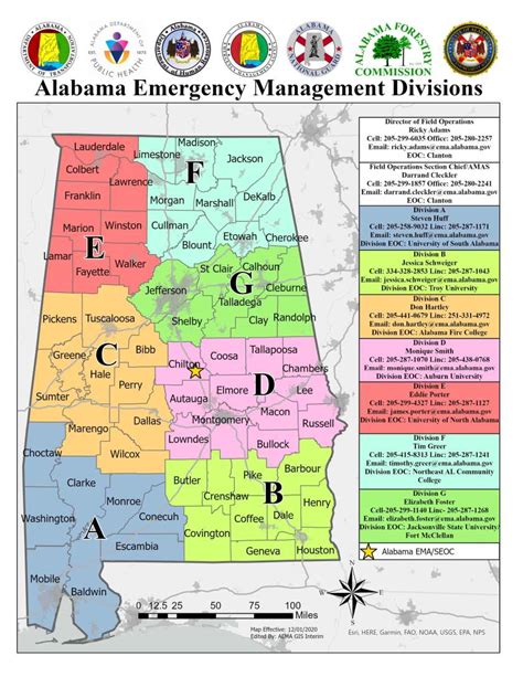Alabama Ema Divisions Alabama Emergency Management Agency