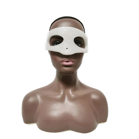 Dark Skin Brown Head Mannequin For Display Training Mannequin Head Wig