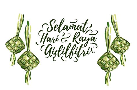 Hari raya is celebrated to mark the end of the month of fasting and abstinence, ramadan. Selamat hari raya Aidilfitri Ketupat in 2020 | Selamat ...