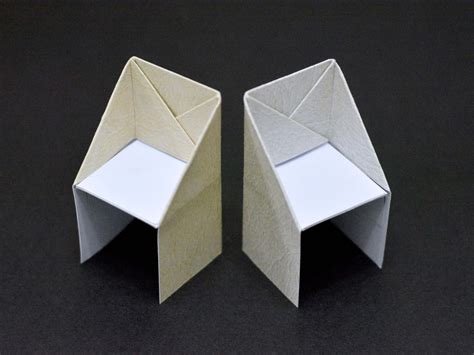 How to Make an Origami Chair: 13 Steps (with Pictures ...