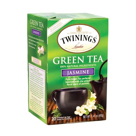 Twinings Jasmine Green Tea 20 Ct Box Nassau Candy