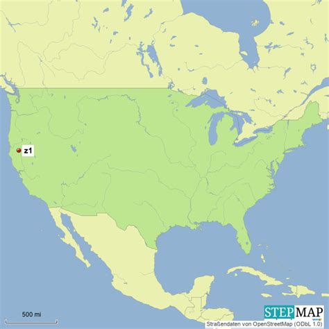 Stepmap Maptest1 Landkarte Für North America