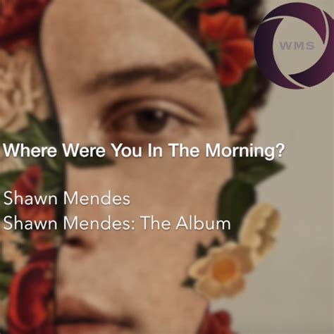 Shawn Mendes Where Were You In The Morning Sheet Music For Piano