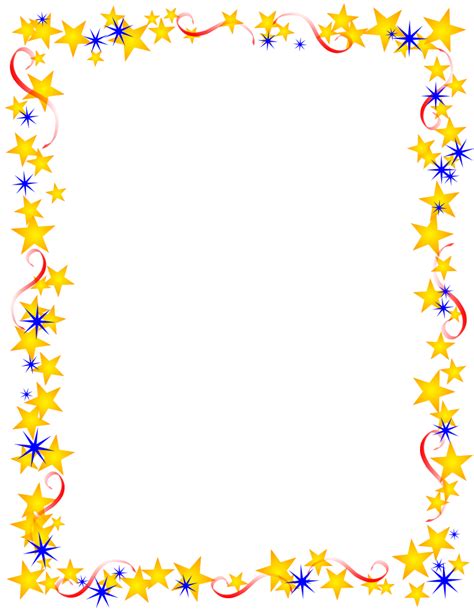 Star Boarder Page Clipart Clipart Kid