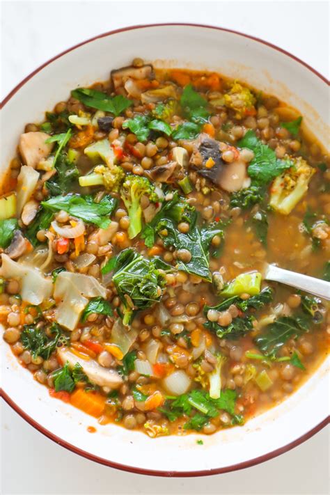 Easy Lentil Vegetable Soup Homemade Mastery