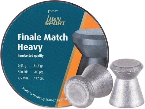 Handn Finale Match Heavy 177 Cal 818 Grains 450mm