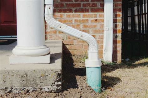 How To Fix Clogged Underground Gutter Downspouts