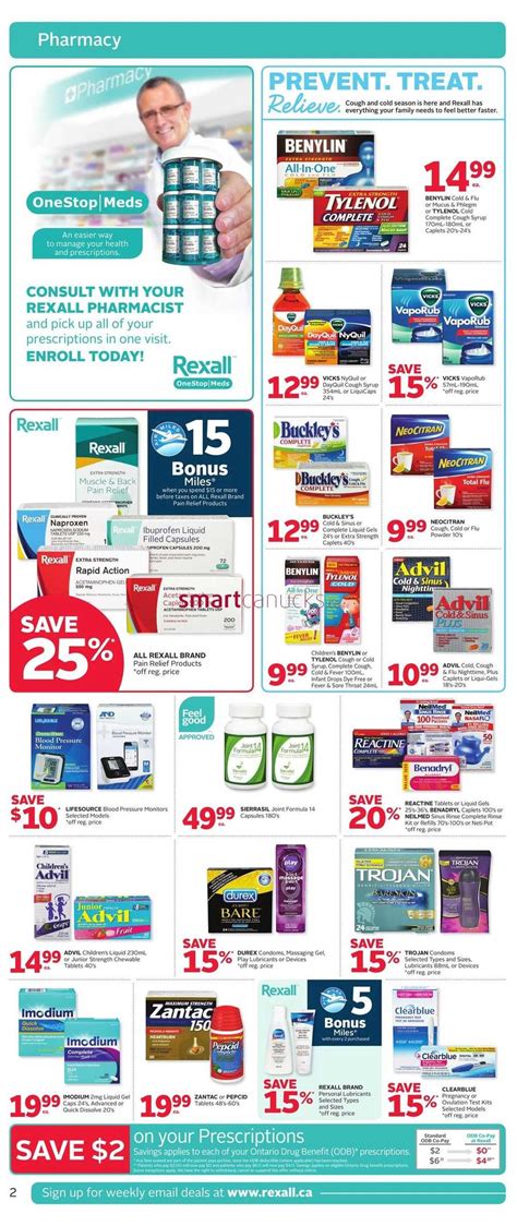 Rexall Pharmaplus Canada Ontario On Flyer February 5 To 11 Rexall