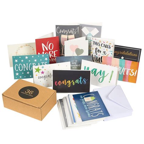36-Pack Assorted All Occasion Greeting Cards - Featuring ...