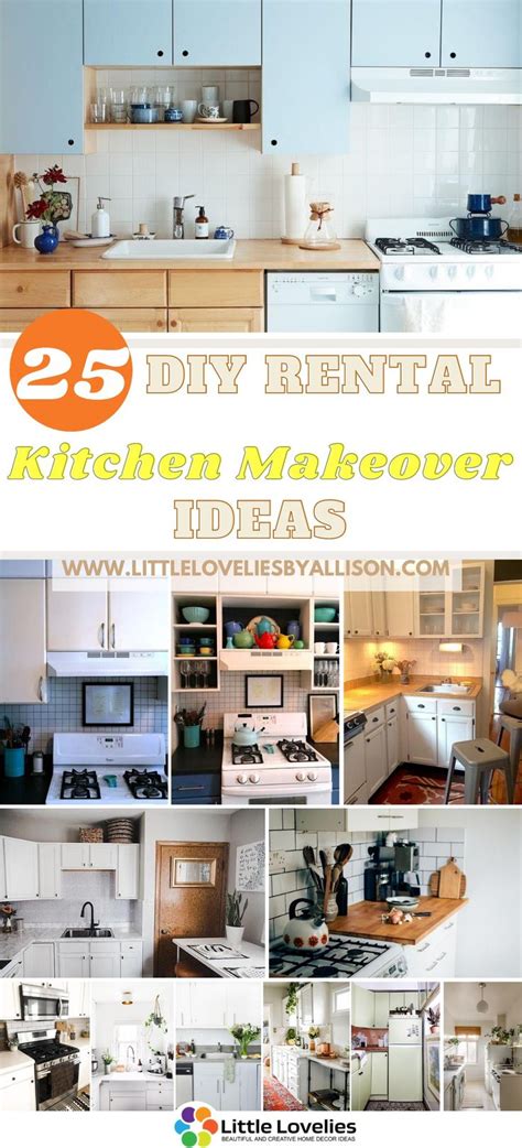 25 Diy Rental Kitchen Makeover Ideas Rental Kitchen Makeover Rental
