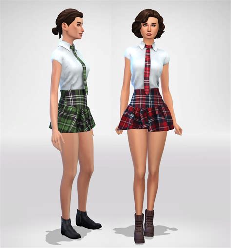 School Uniform Part1 At Kalewa A Sims 4 Updates Cc Mods Snootysims Vrogue