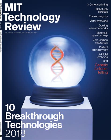 10 Breakthrough Technologies 2018 Mit Technology Review