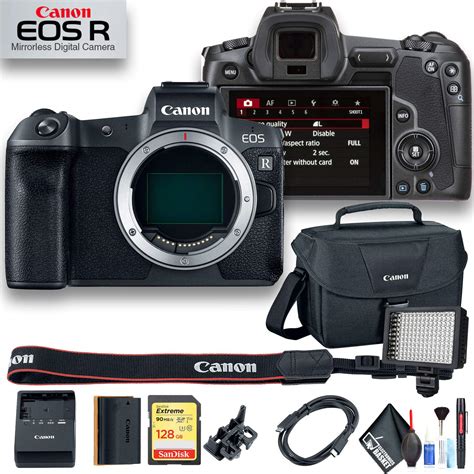 Canon Eos R Mirrorless Digital Camera 3075c002 Wbag 128 Gb Memory