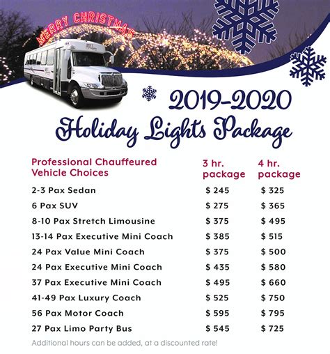 Party Bus Prices