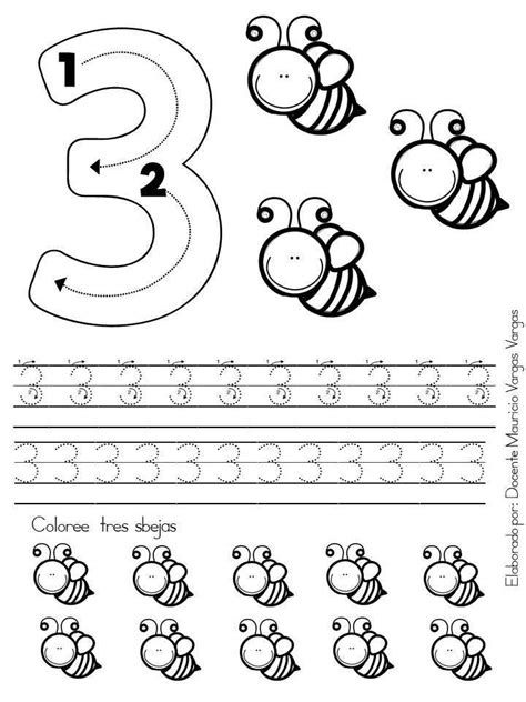 Pin de เพื่อน ตลอดกาล en outline en 2020 | material. FICHAS para trabajar los Números en Infantil y Preescolar ...