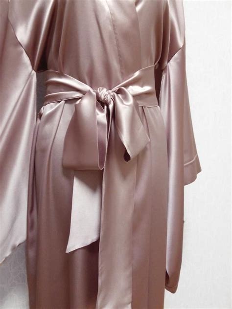 mulberry silk kimono robe pink silk robe long satin robe etsy silk robe long silk kimono