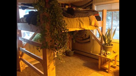 Queen loft bed plans cut the wood to specified lengths. Timelapse Queen Loft Bed Construction - YouTube