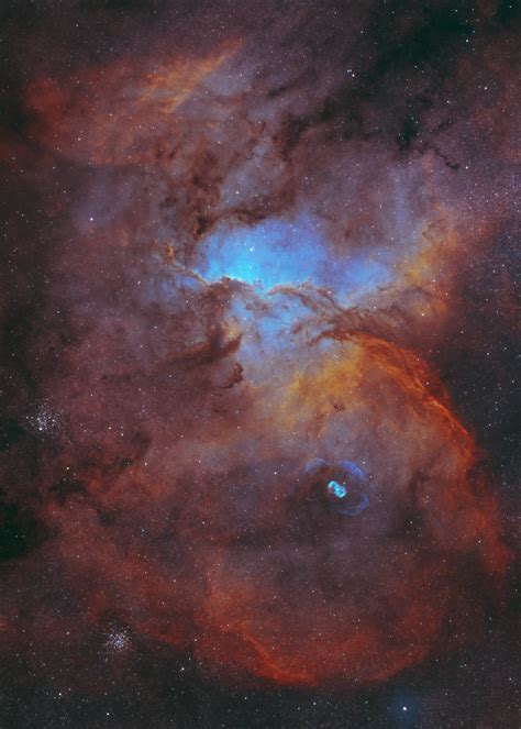 Ngc 6188 Rim Nebula Telescope Live