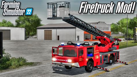 New Mods Fire Truck Mod Modded Windrow Lots Of Buildings Mods Farming Simulator