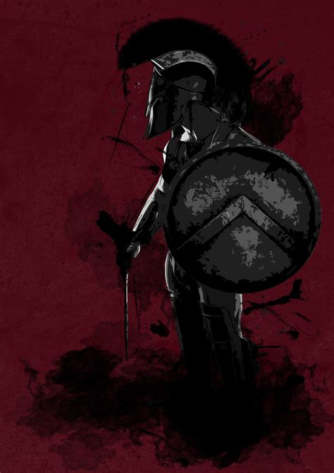 Spartan Warrior From Collection Warriors Of The World By Idealist Art