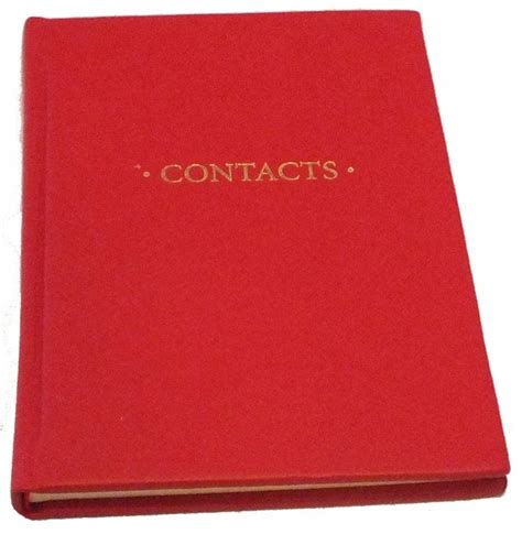 Contacts Book By Made In Ludlow