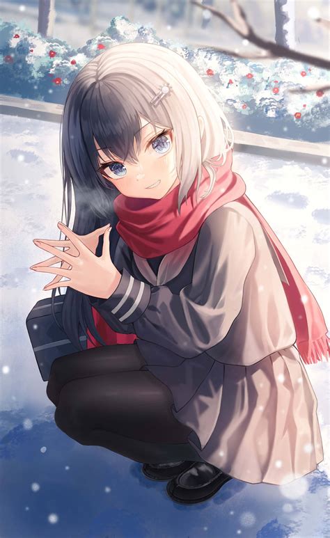 Anime Girls Wearing Winter Clothes